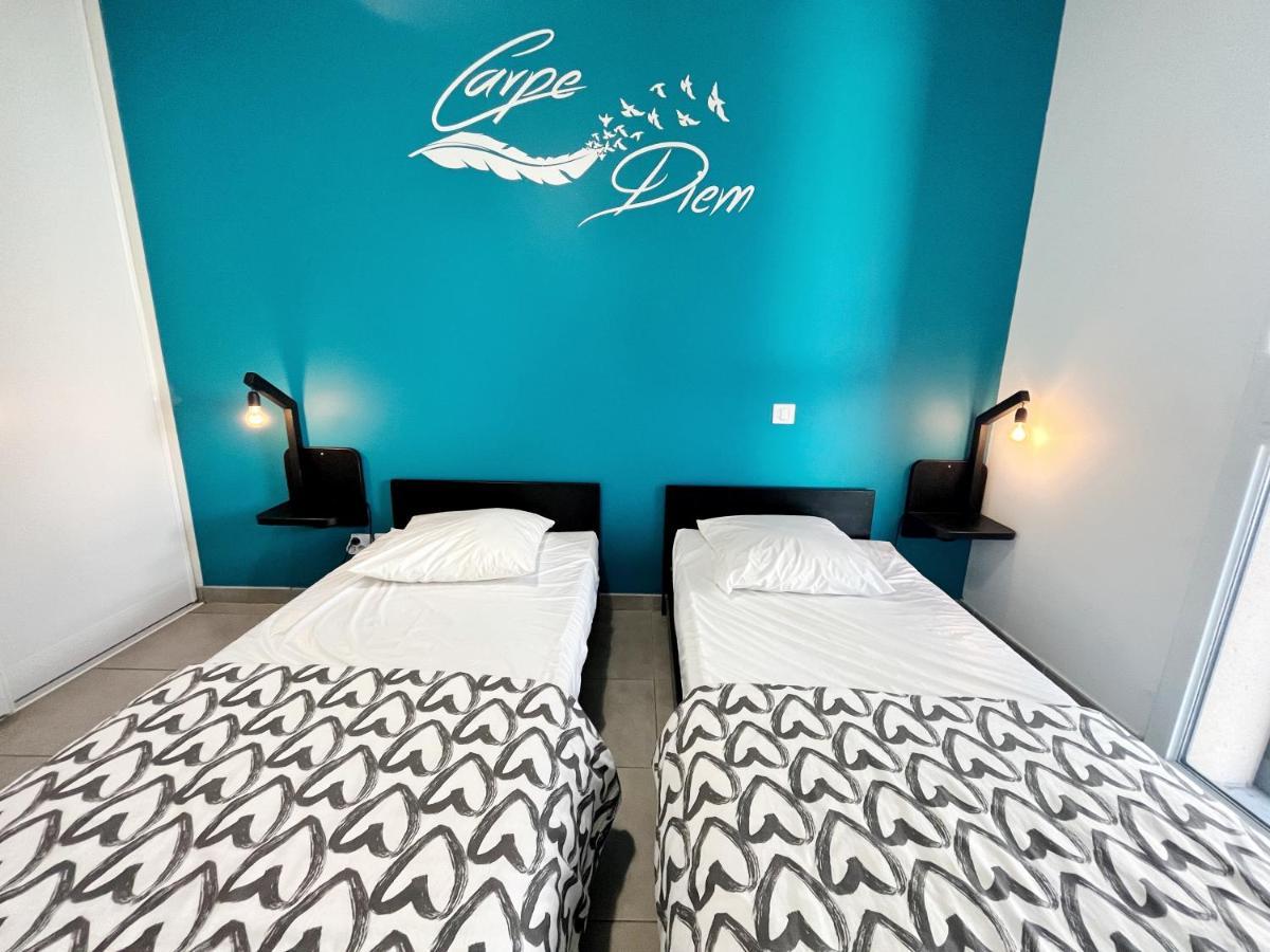 T3 Hippocampe -Jardin -Piscine -Garage -Clim Apartment Collioure Ngoại thất bức ảnh