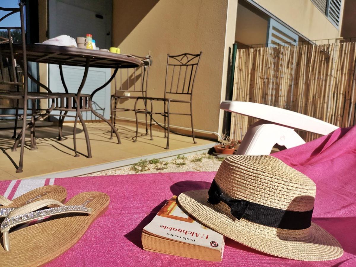 T3 Hippocampe -Jardin -Piscine -Garage -Clim Apartment Collioure Ngoại thất bức ảnh